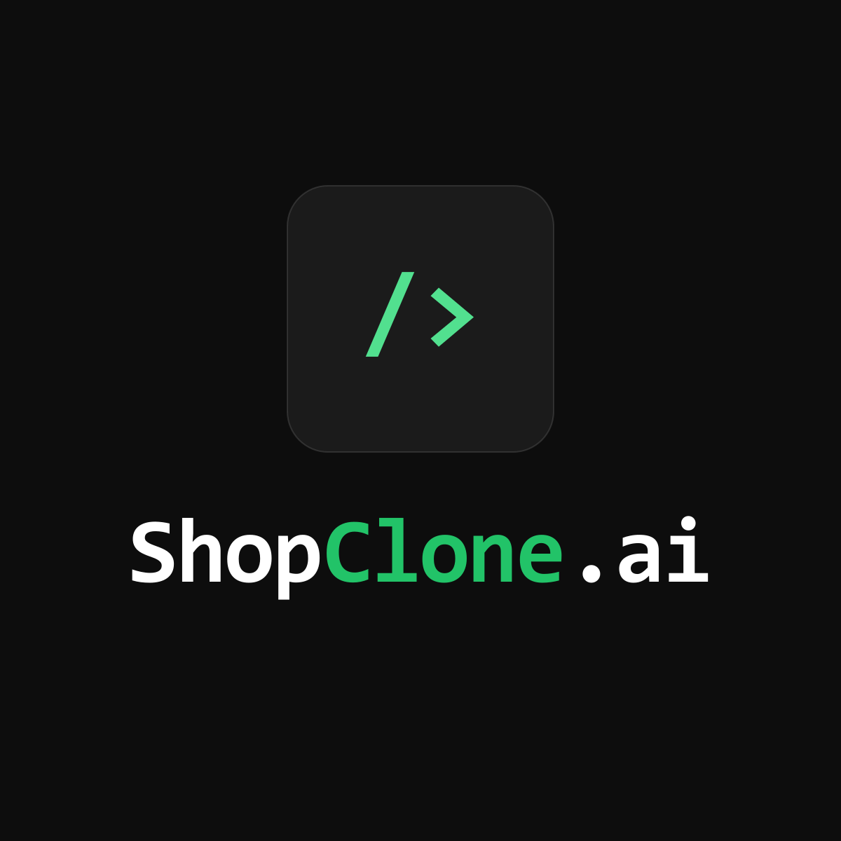 ShopClone.ai