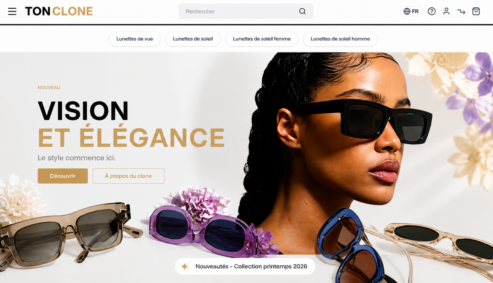 Cloned store preview
